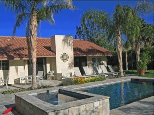 Triangle Inn Clothing Optional Resort For Men Palm Springs Exterior photo